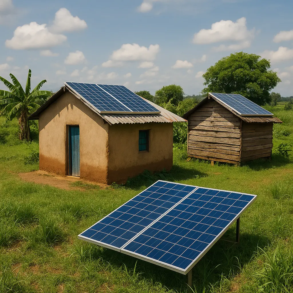 solar solution for rural area