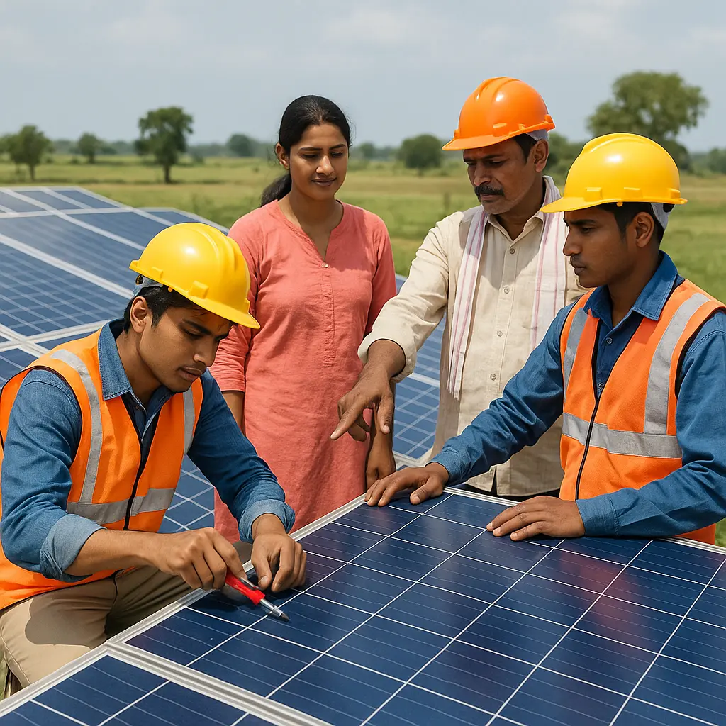 youth empowerment and job creation in solar energy sector